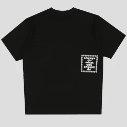 Always Do What You Should Do Always Up Star T-Shirt - Black