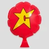 Carpet Company C Star Whoopee Cushion - Red / Yellow