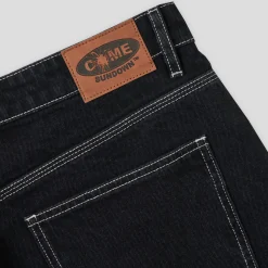 Come Sundown Assiduous Denim Jean - Black