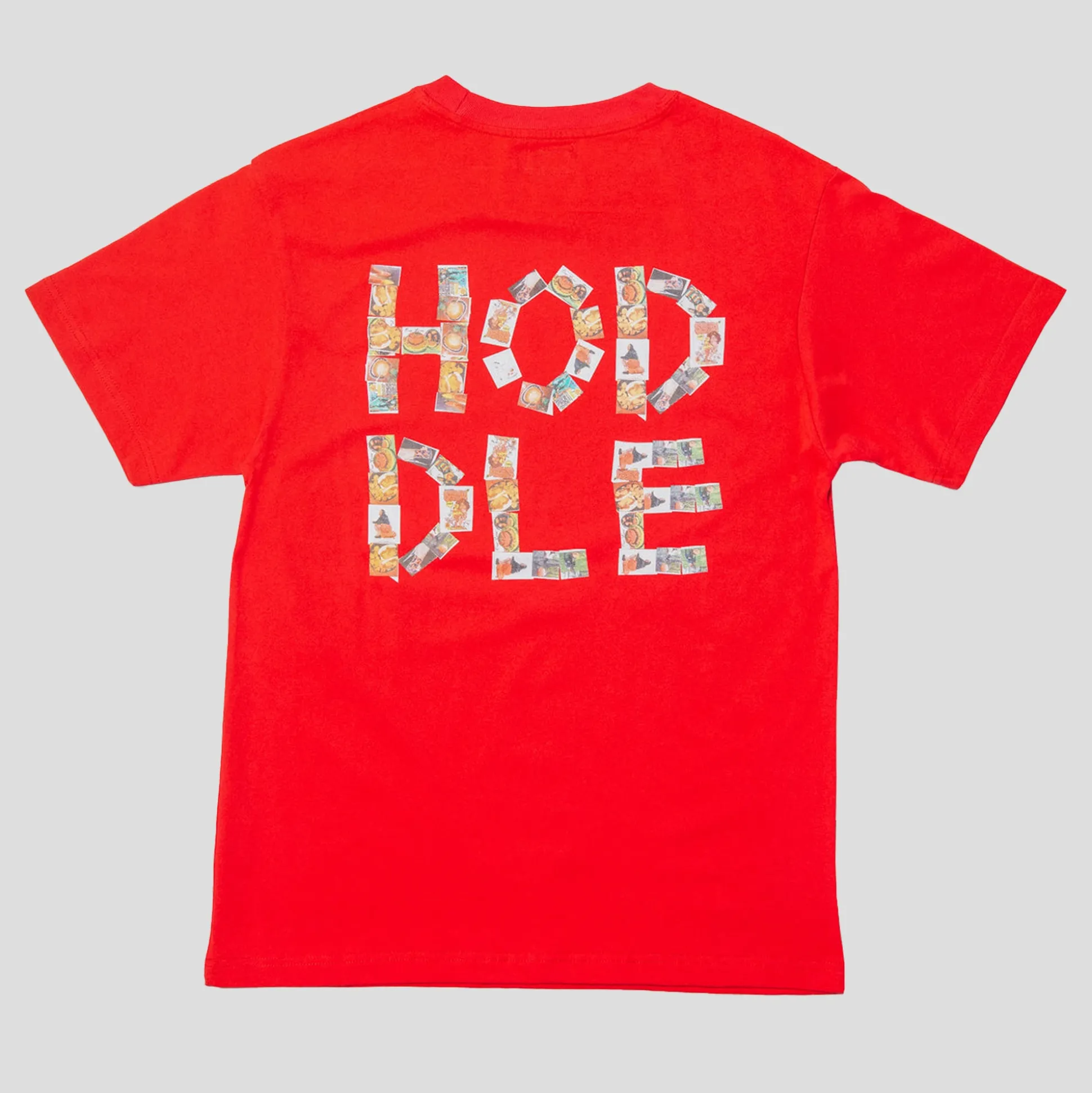 Hoddle Scrapbook Tee - Red
