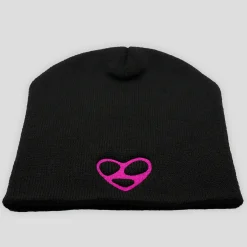 Limosine Heart Beanie - Black