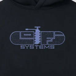 Lo-Fi Process Pullover Hood - Black