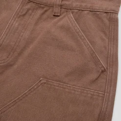 Pass~Port Double Knee Diggers Club Short - Washed Brown