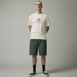 Pass~Port Double Knee Diggers Club Short - Washed Forest Green