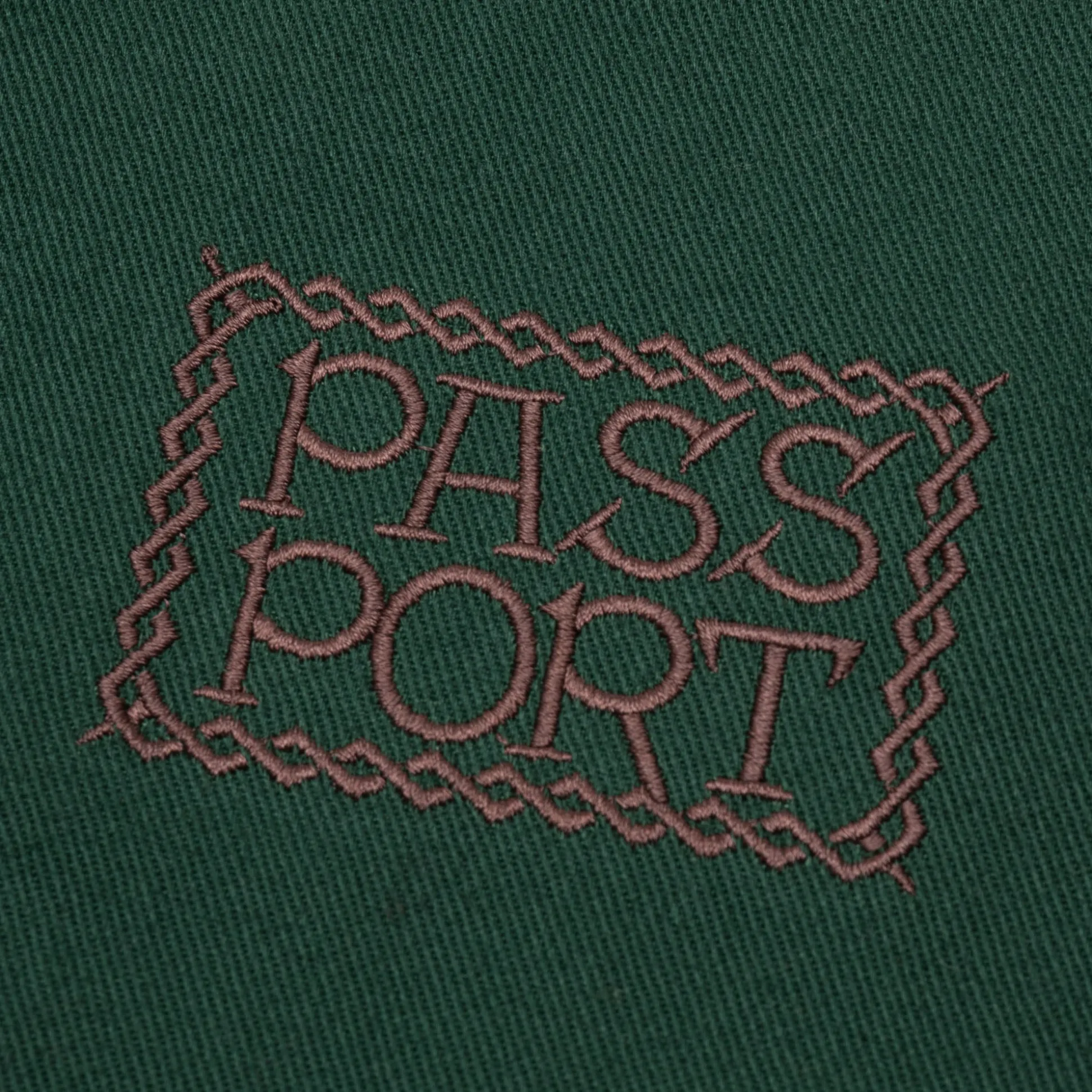 Pass~Port Invasive Logo Yard Jacket - Forest Green