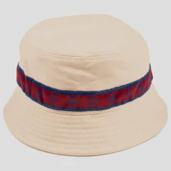 PASS~PORT LOW LIFE "RIBBON" BUCKET HAT NATURAL