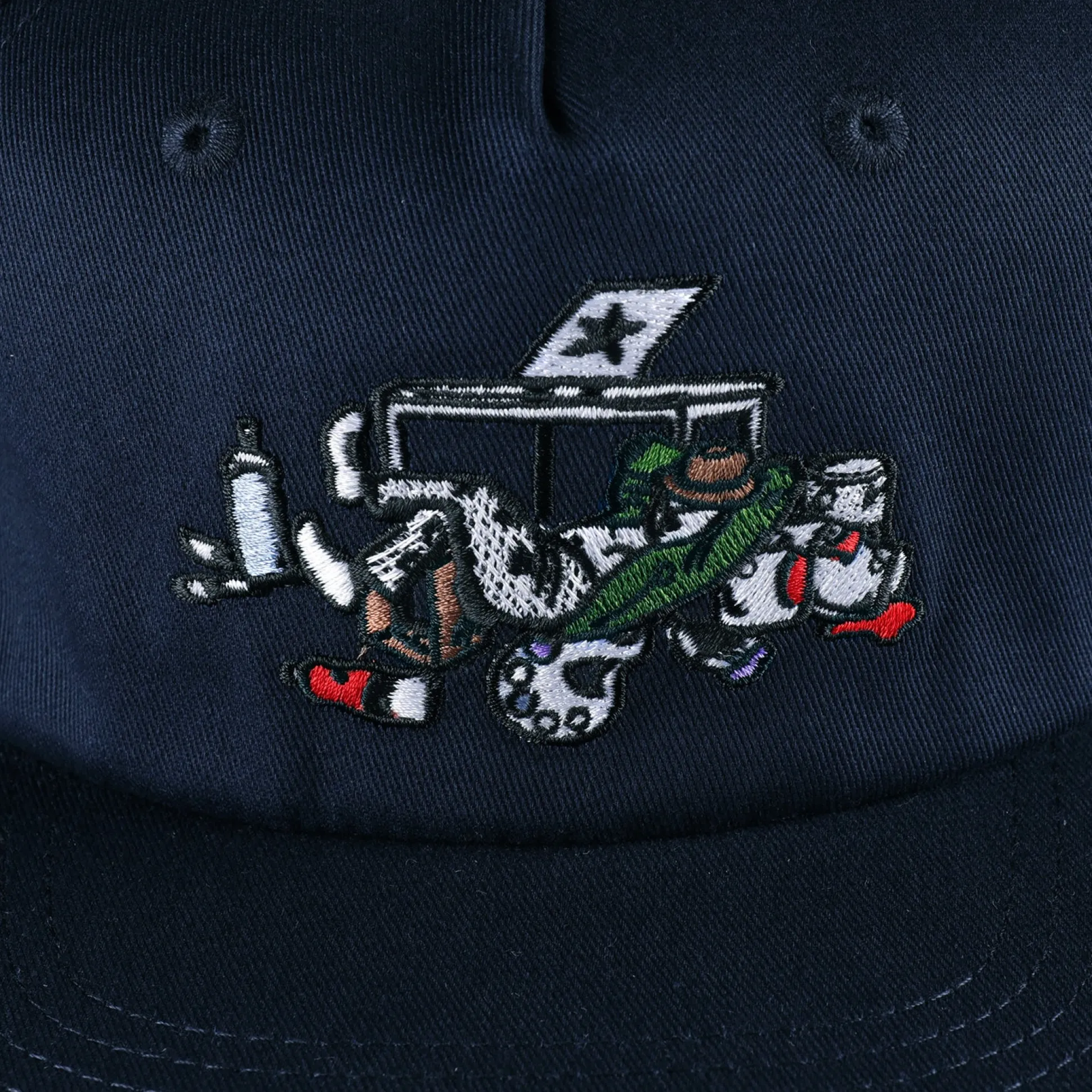 Pass~Port Lucid Dream Workers Cap - Navy / Dark Green