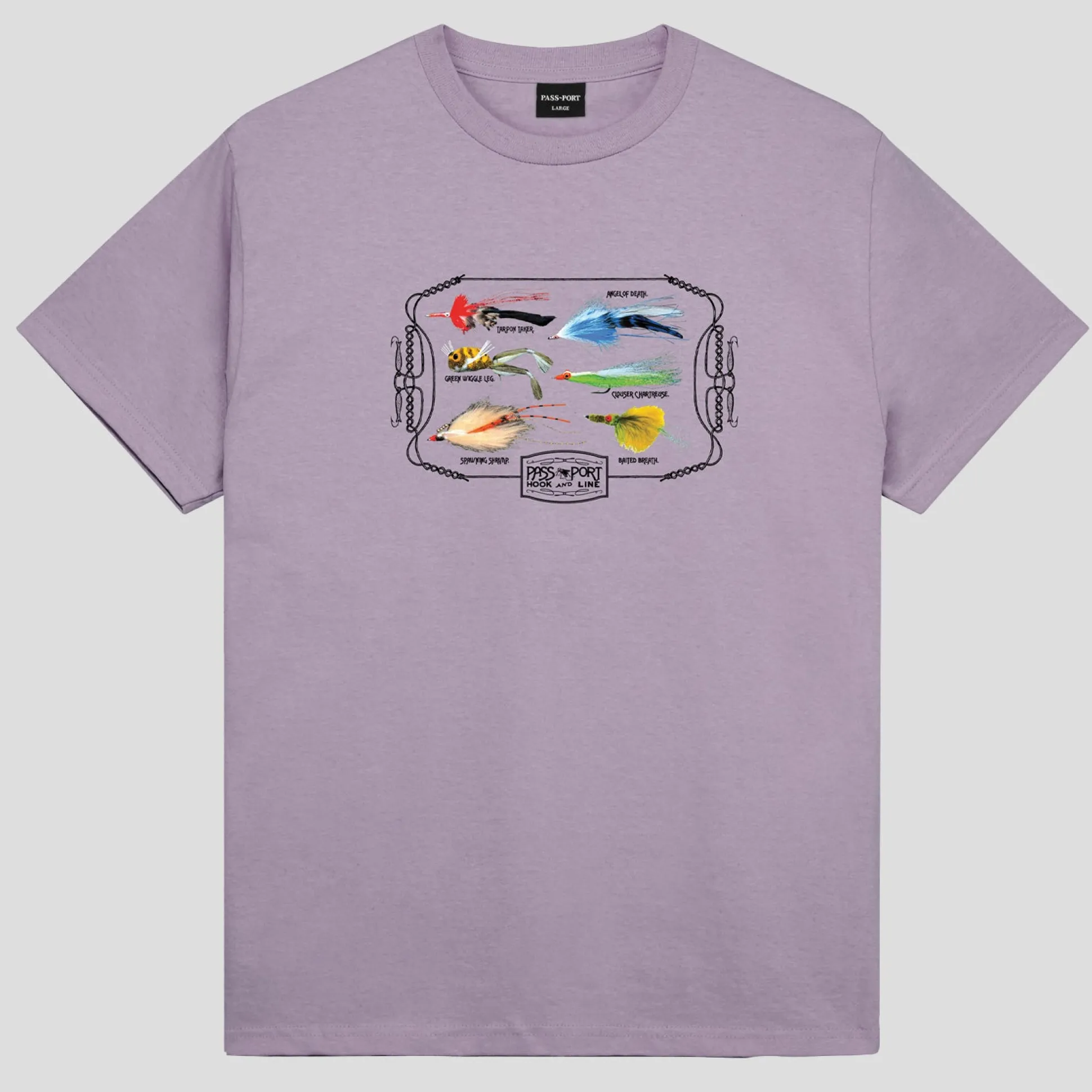 Pass~Port Lures Tee - Dusty Lilac
