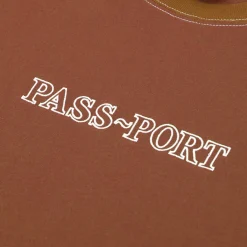 Pass~Port Official Organic Cotton Tee - Deep Rust