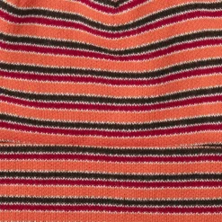 Pass~Port Organic Cotton Stripe Knit Beanie - Orange Multi
