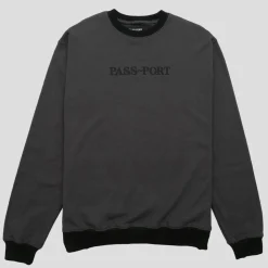 Pass~Port Organic Tonal Sweater - Tar