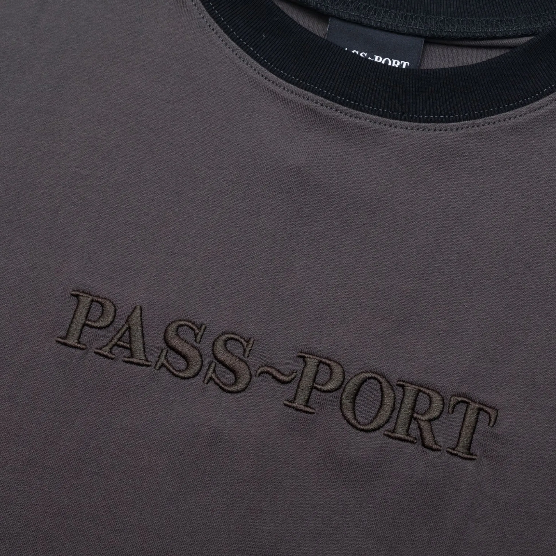 Pass~Port Organic Tonal Sweater - Tar