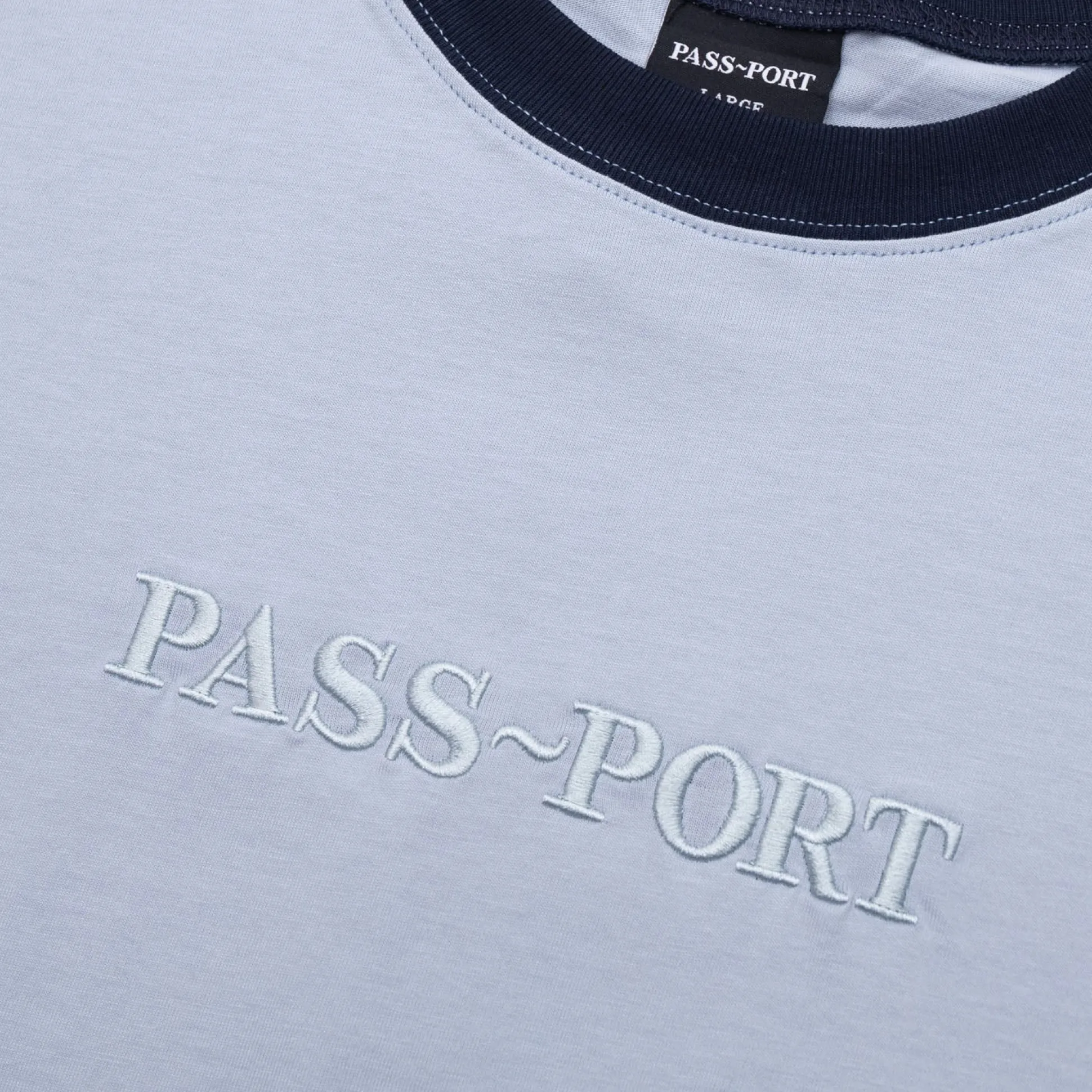 Pass~Port Organic Tonal Sweater - Baby Blue