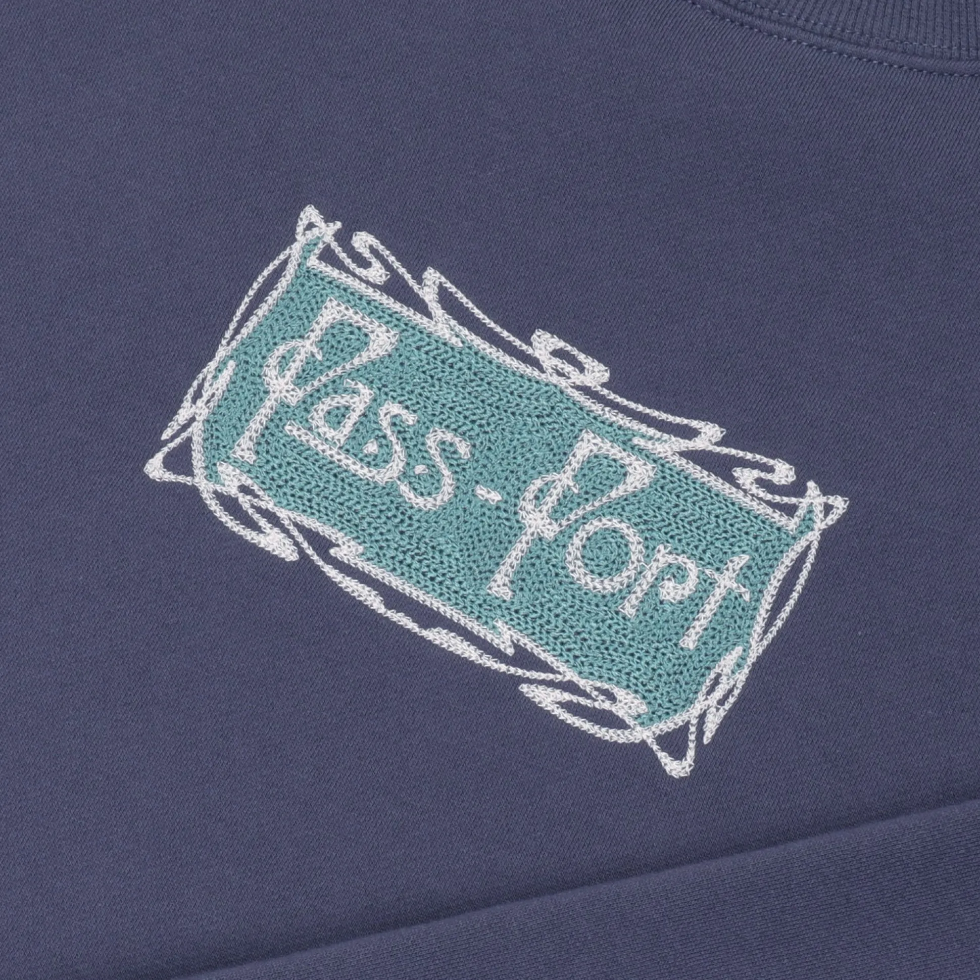 Pass~Port Plume Sweater - Dusty Blue