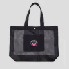 Pass~Port Radish RPET Mesh Tote Bag - Black