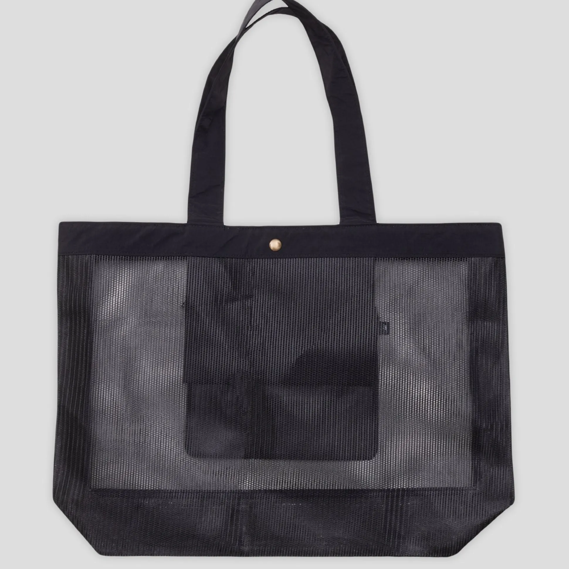 Pass~Port Radish RPET Mesh Tote Bag - Black