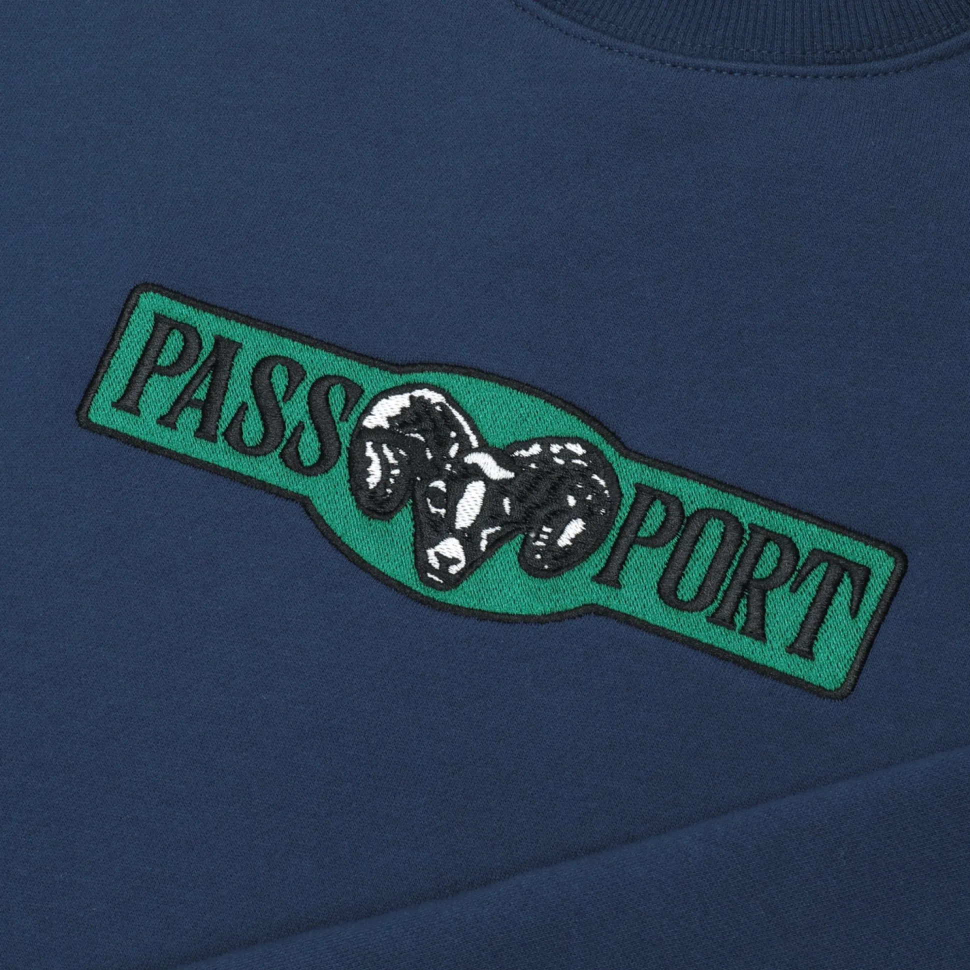 Pass~Port Ram Sweater - Navy