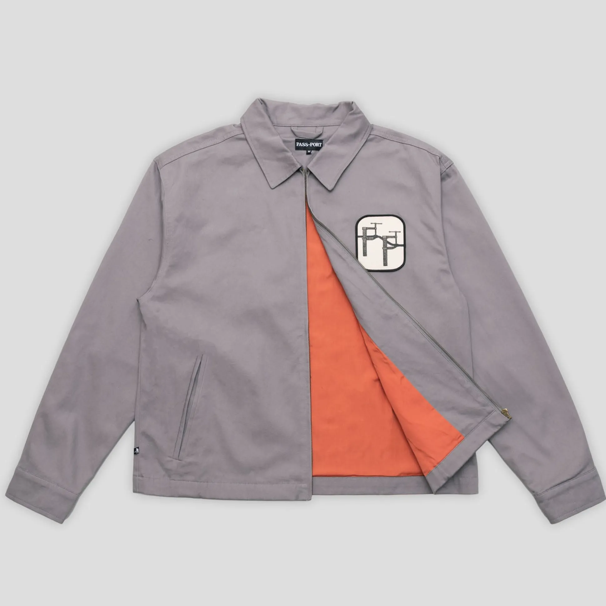 Pass~Port Re~Bar Workers Jacket - Steel