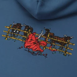 Pass~Port Red Flag Hoodie - Harbour Blue