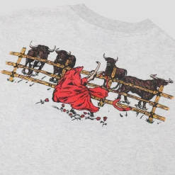 Pass~Port Red Flag Tee - Ash