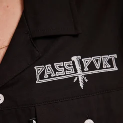 Pass~Port Screwed Casual Shirt - Black