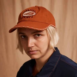 Pass~Port Sunspot Leagues Cap - Washed Burnt Orange