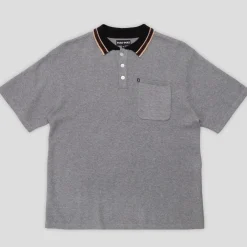 Pass~Port Sunspot Organic Knit Polo - Grey