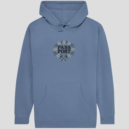 Pass~Port Wattle Hoodie - Washed Out Blue