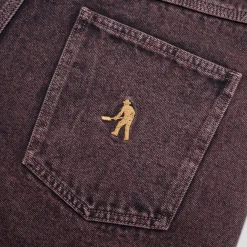 Pass~Port Workers Club Denim Jean - Wine Over-Dye