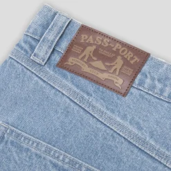 Pass~Port Workers Club Denim Jean - Washed Light Indigo