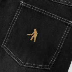 Pass~Port Workers Club Jean Pant - Faded Washed Black