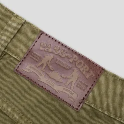 Pass~Port Workers Club Jean Short - Olive