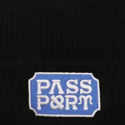 Pass~Port Yearbook Logo Beanie - Black