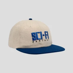 Sci-Fi Fantasy Display Hat - Oatmeal / Blue